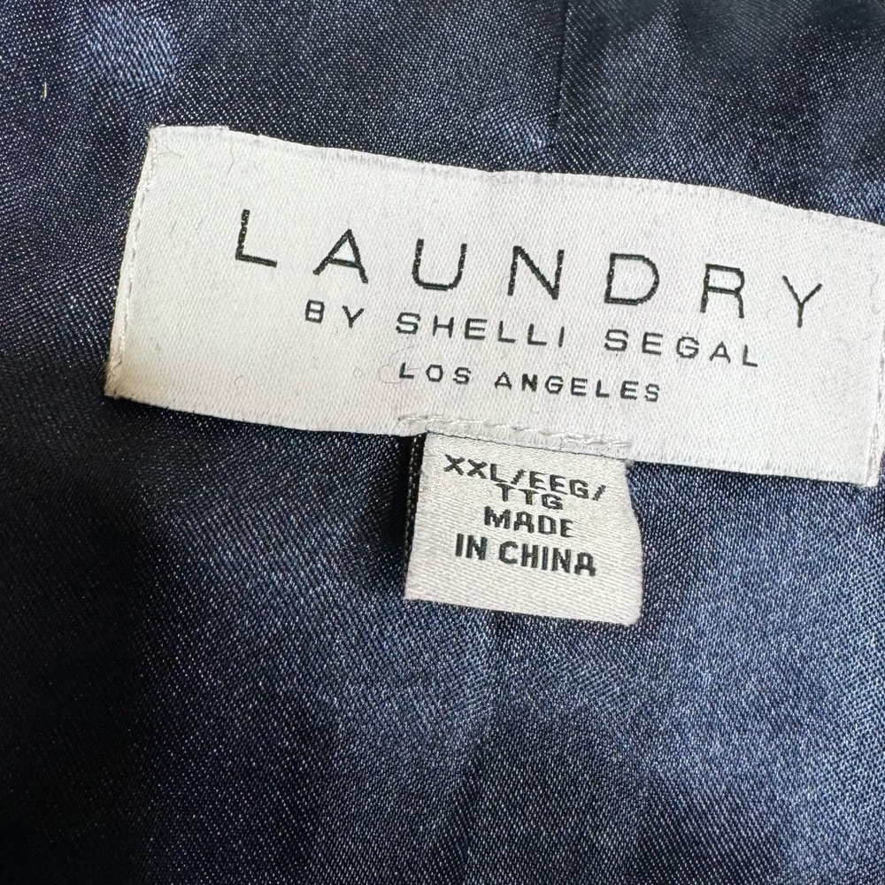 LAUNDRY BY SHELLI SEGAL Wine‎ Red Womans Coat XXL - Picture 7 of 7